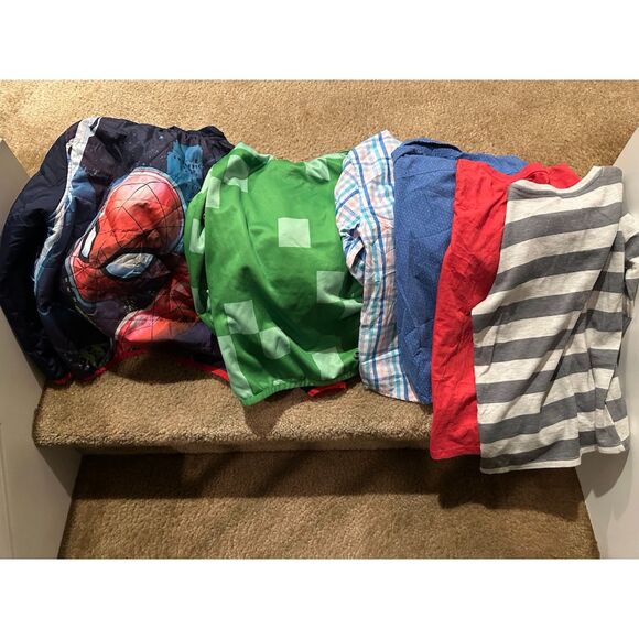 Bundle of Boy Clothes Mixed with Tops & Jackets Size 7/8 - Picture 8 of 9